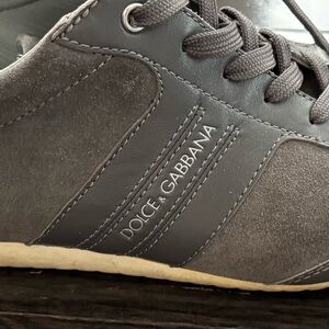Dolce & Gabbana Men’s Gray Lo Pro Sneakers 10US/43EU